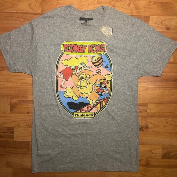 Nintendo Donkey Kong Retro Graphic T-shirt Medium - Picture 1 of 5